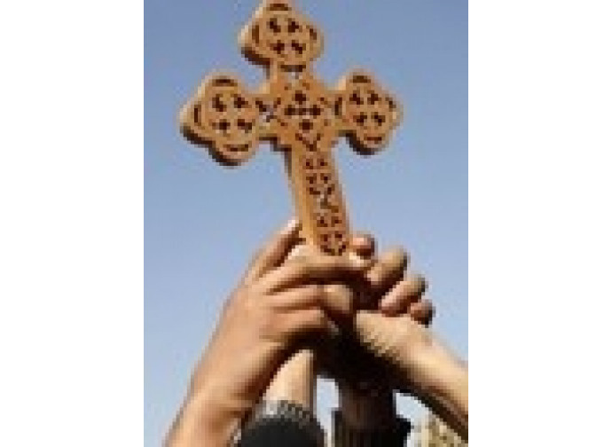 Manifestazione dei cristiani in Egitto